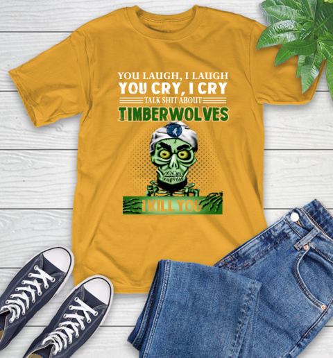 NBA Talk Shit About Minnesota Timberwolves Thunder I Kill You Achmed The Dead Terrorist Jeffrey Dunham Basketball T-Shirt 2
