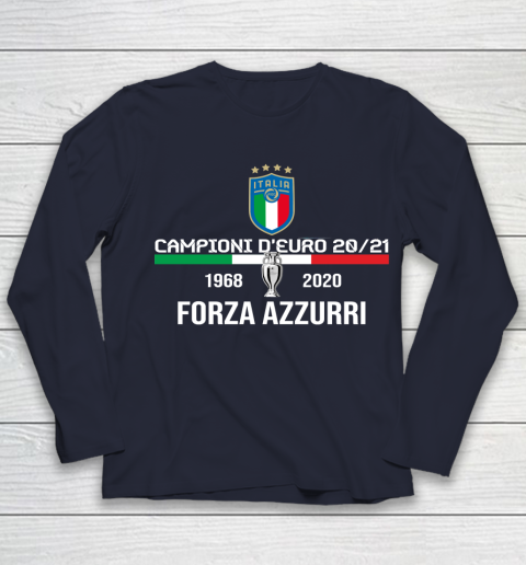 Italy Jersey Soccer Football 2021 Italian Italia Euro Youth Long Sleeve 2
