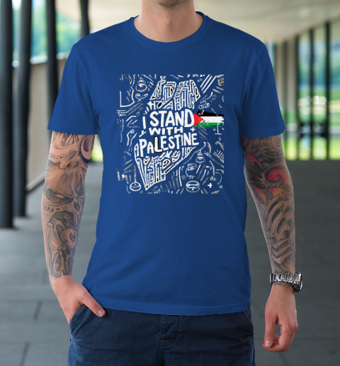 I Stand With Palestine Quote Free Palestine T-Shirt 7