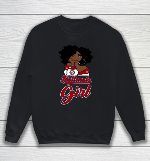 Washington Nationalss Girl MLB Sweatshirt
