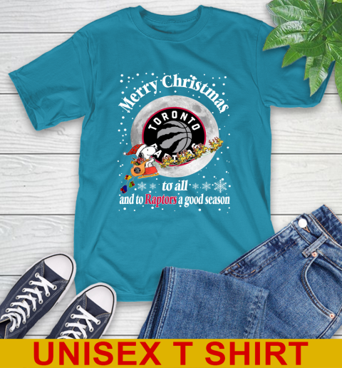 Toronto Raptors Merry Christmas To All And To Raptors A Good Season NBA Basketball Sports T-Shirt 9