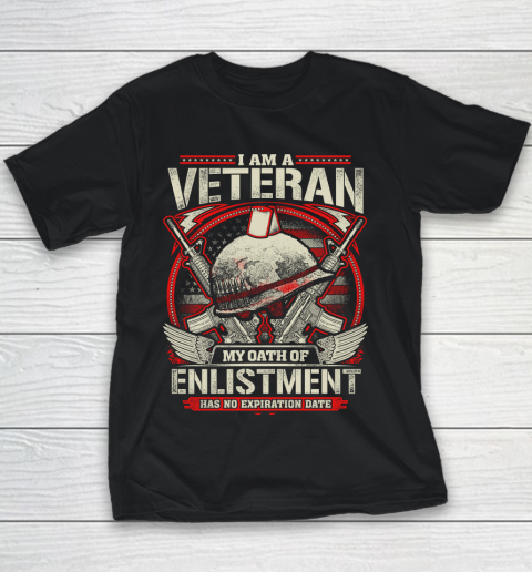 Veteran Oath Of Enlistment Youth T-Shirt