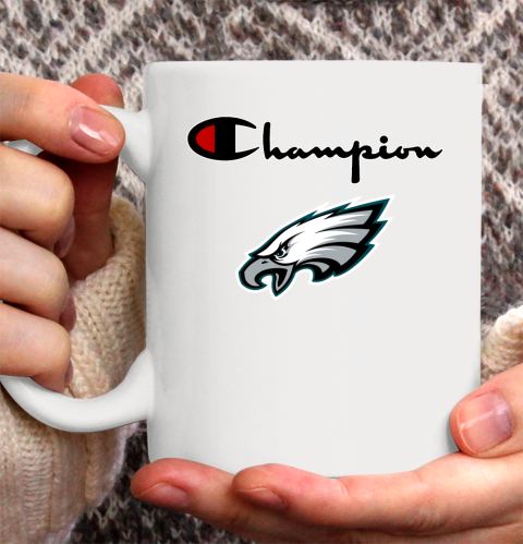 NFL Football Philadelphia Eagles Champion Shirt Ceramic Mug 15oz