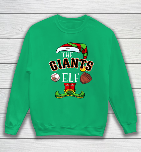 San Francisco Giants Christmas ELF Funny MLB Sweatshirt 5