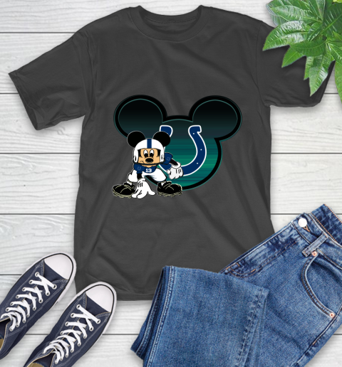 NFL Indianapolis Colts Mickey Mouse Disney Football T Shirt T-Shirt 2