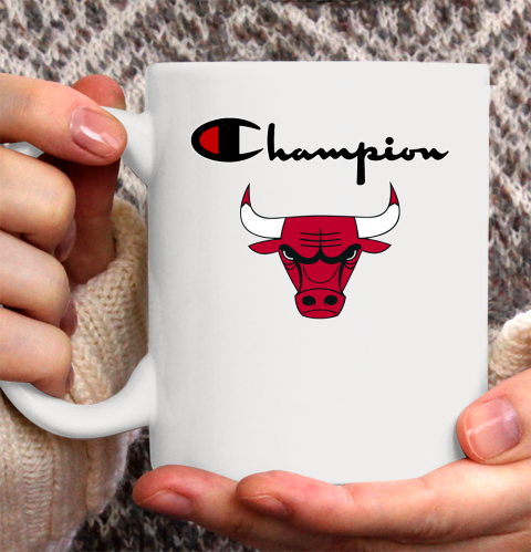 NBA Basketball Chicago Bulls Champion Shirt Ceramic Mug 15oz