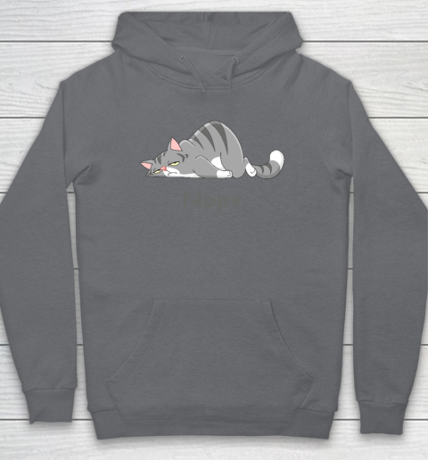 Not today deals cat hoodie