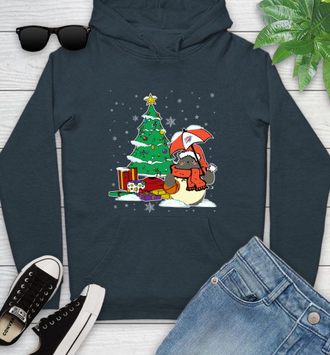 Oklahoma City Thunder NBA Basketball Cute Tonari No Totoro Christmas Sports Youth Hoodie 10