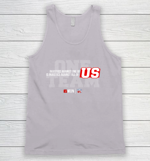 NFL End Racism Print In Front And Back Tank Top 3