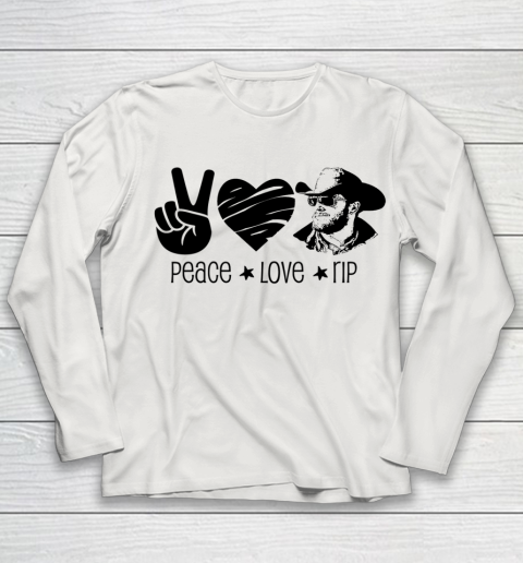 Rip Wheeler Shirt Peace Love Rip Youth Long Sleeve 8