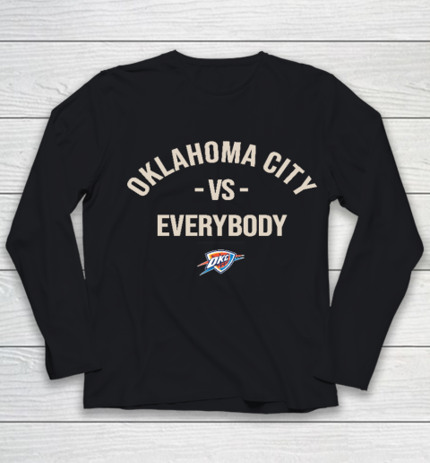 Oklahoma City Thunder Vs Everybody Youth Long Sleeve
