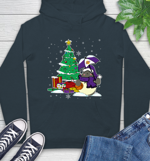 Los Angeles Lakers NBA Basketball Cute Tonari No Totoro Christmas Sports (1) Hoodie 7