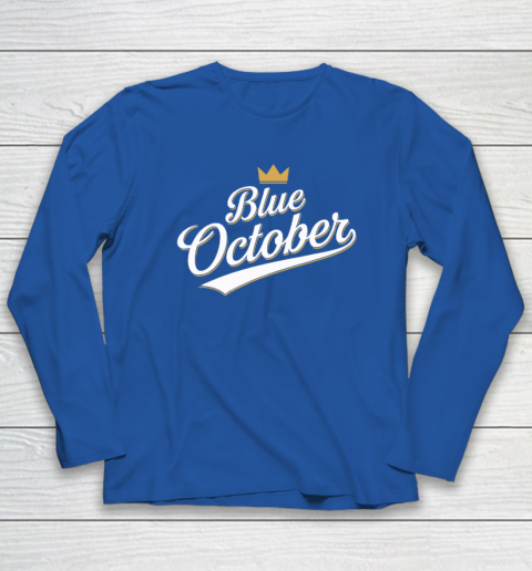 Kansas City Blue October 2024 Long Sleeve T-Shirt 5