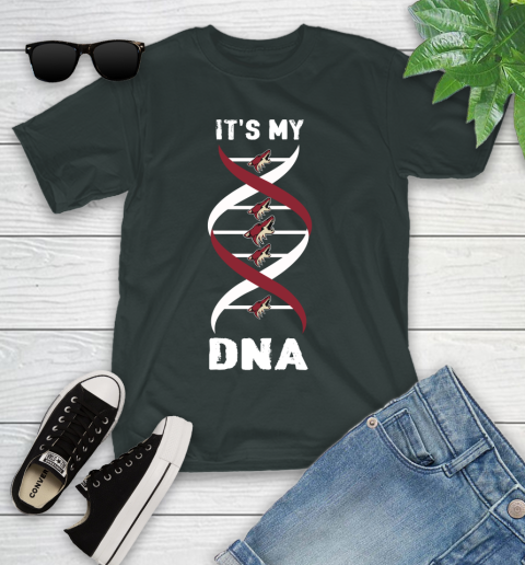 Arizona Coyotes NHL Hockey It's My DNA Sports Youth T-Shirt 6