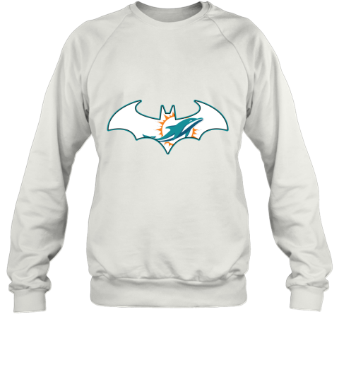 We Are The Miami Dolphins Batman NFL Mashup Sweatshirt