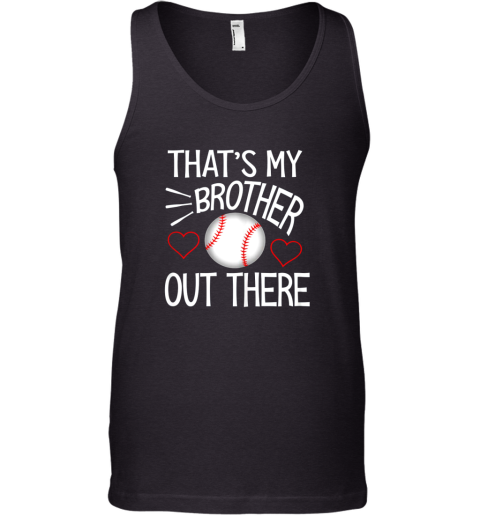 New Baseball Sister Shirt Cute Baseball Gift For Sisters Tank Top