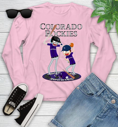 MLB Colorado Rockies Rick And Morty Baseball 134