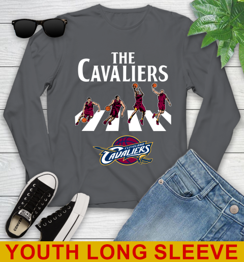 NBA Basketball Cleveland Cavaliers The Beatles Rock Band Shirt Youth Long Sleeve 9