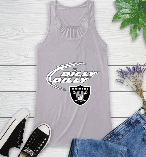 NFL Oakland Raiders Dilly Dilly Football Sports Racerback Tank 5