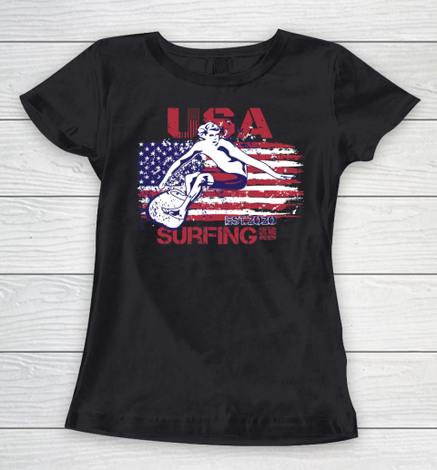 USA Olympics Team Surfing Tokyo 2021 Women's T-Shirt