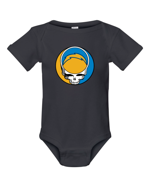 Los Angeles Chargers x Grateful Dead Infant Baby Rib Bodysuit