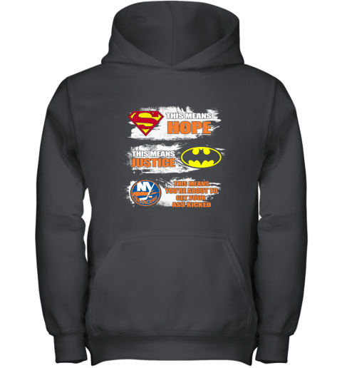 New York Islanders Kick Your Ass Youth Hoodie