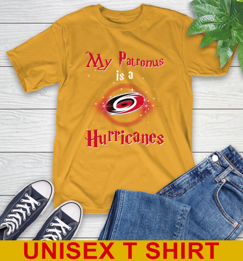 NHL Hockey Harry Potter My Patronus Is A Carolina Hurricanes T-Shirt 2