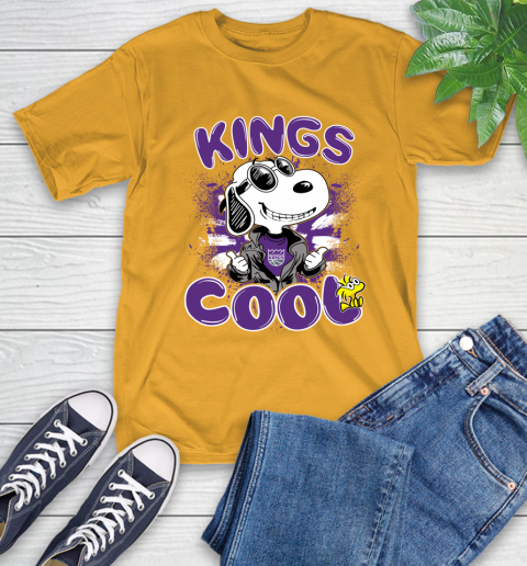 NBA Basketball Sacramento Kings Cool Snoopy Shirt T-Shirt 2