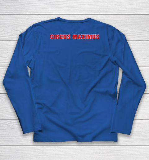 Circus Maximus Travis Scott (Print on front and back) Long Sleeve T-Shirt 11