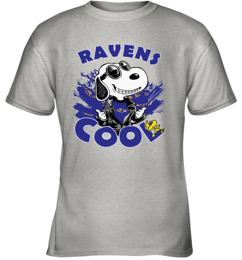 Joe Cool Snoopy Baltimore Ravens T-Shirt - T-shirts Low Price