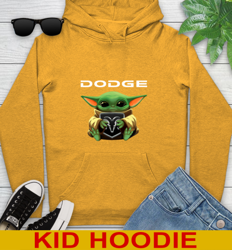 Star Wars Baby Yoda Hugs Dodge Car Shirt 129