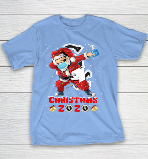 Chicago White Sox Funny Santa Claus Dabbing Christmas 2020 MLB Youth T-Shirt 8