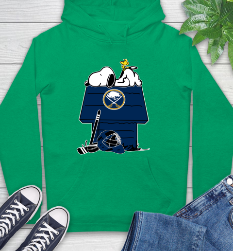 Buffalo Sabres NHL Hockey Snoopy Woodstock The Peanuts Movie Hoodie 8