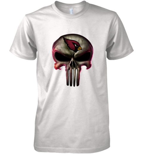 Arizona Cardinals The Punisher Mashup Football Premium Men's T-Shirt