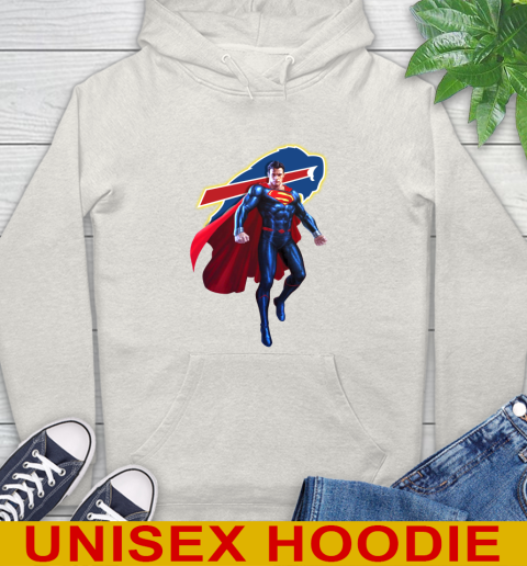 NFL Superman DC Sports Football Buffalo Bills Hoodie 12