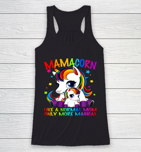 Mamacorn Mother s Day Racerback Tank