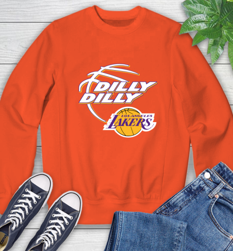 NBA Los Angeles Lakers Dilly Dilly Basketball Sports Sweatshirt 4