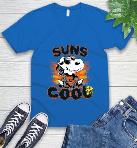 NBA Basketball Phoenix Suns Cool Snoopy Shirt V-Neck T-Shirt 6 NBA Basketball Phoenix Suns Cool Snoopy Shirt V-Neck T-Shirt - Image 6