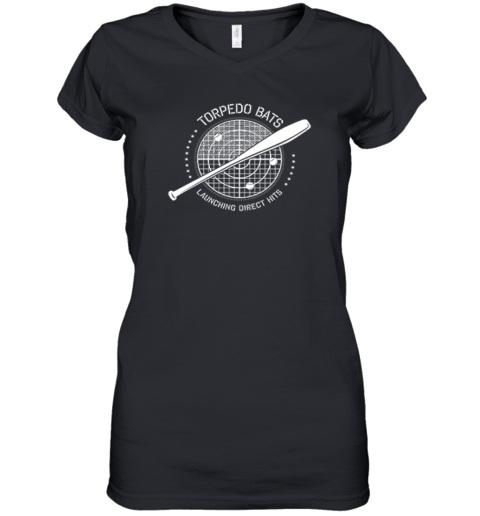 Torpedo Bats Premium Women's V-Neck T-Shirt