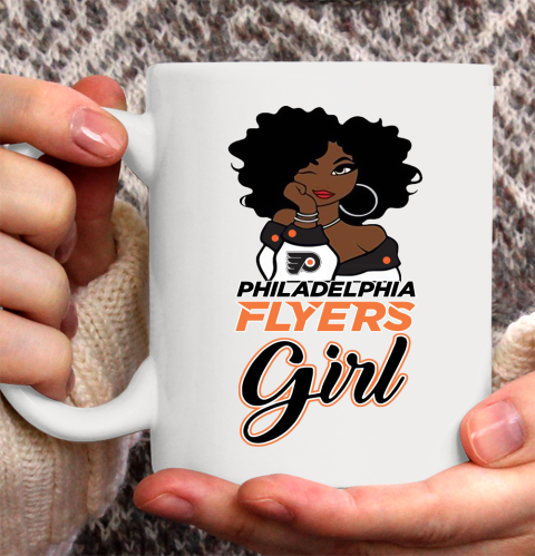Philadelphia Flyers Girl NHL Ceramic Mug 11oz 4
