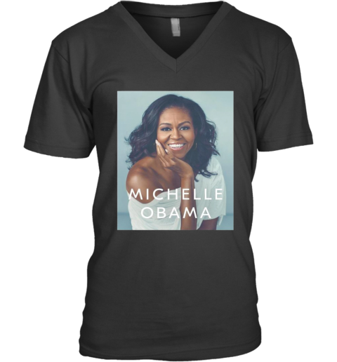 Michelle Obama V-Neck T-Shirt
