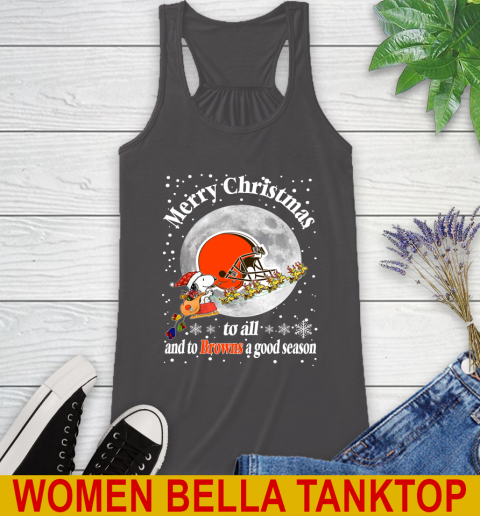 Cleveland Browns Merry Christmas To All And To Browns A Good Season NFL Football Sports Racerback Tank 11 Cleveland Browns Merry Christmas To All And To Browns A Good Season NFL Football Sports Racerback Tank - Image 11