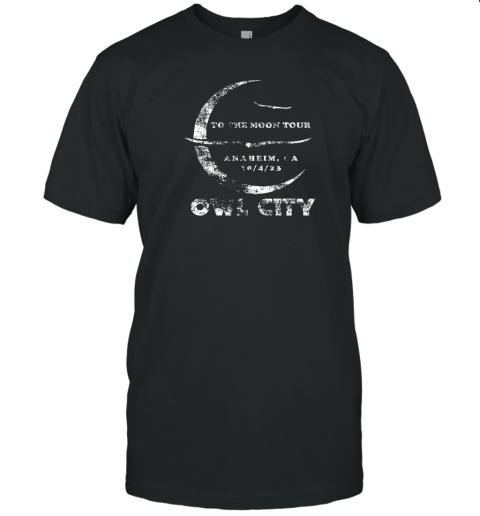 To The Moon Tour Anaheim Owl City T