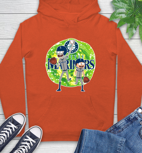 MLB Seattle Mariners Rick And Morty Baseball Sports Hoodie 5