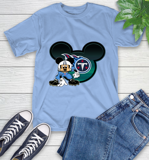 NFL Tennessee Titans Mickey Mouse Disney Football T Shirt T-Shirt 11