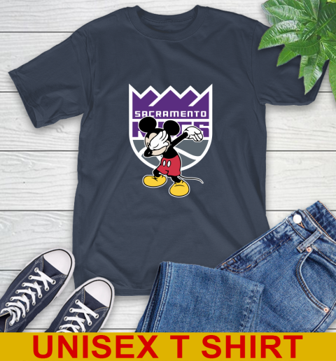 Sacramento Kings NBA Basketball Dabbing Mickey Disney Sports T-Shirt 4