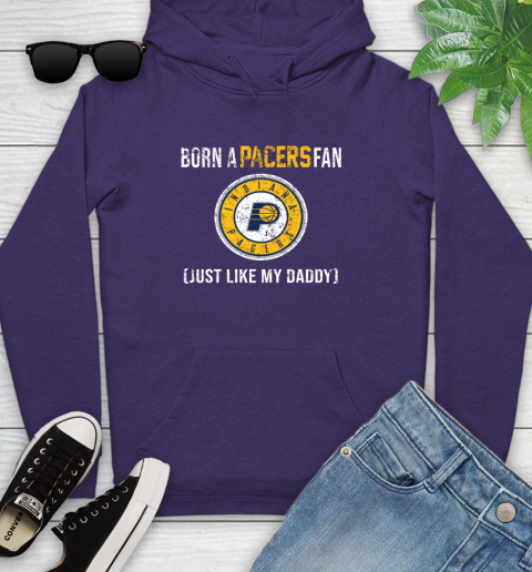 NBA Indiana Pacers Loyal Fan Just Like My Daddy Basketball Shirt Youth Hoodie 6 NBA Indiana Pacers Loyal Fan Just Like My Daddy Basketball Shirt Youth Hoodie - Image 6