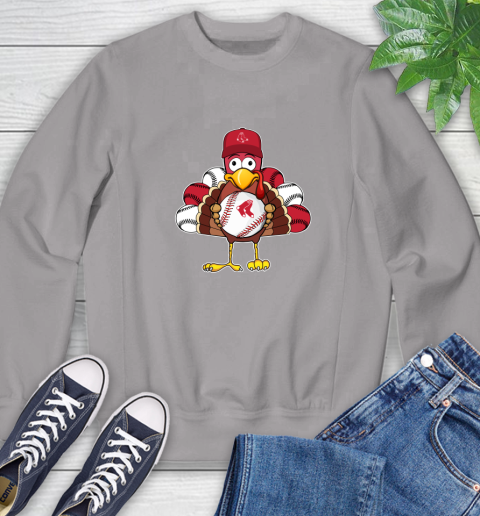 Boston Red Sox Turkey thanksgiving Sweatshirt 5