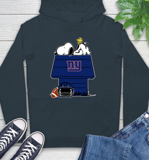 New York Giants NFL Football Snoopy Woodstock The Peanuts Movie Hoodie 7