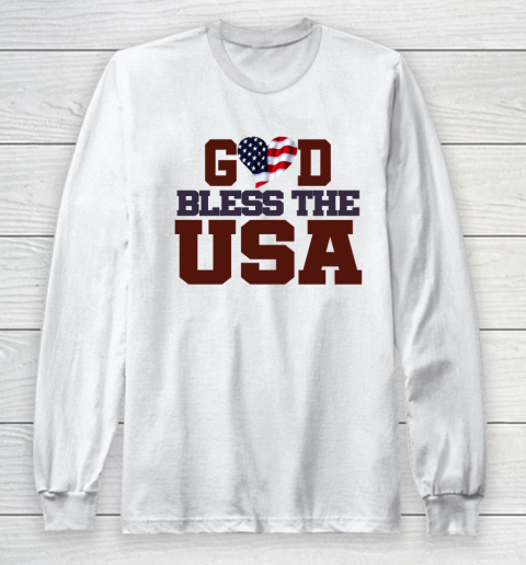 God Bless The USA Long Sleeve T-Shirt
